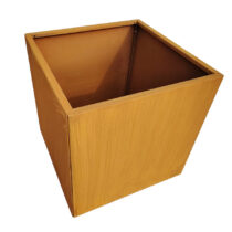 Corten terasest taimekast 600x600x600 mm