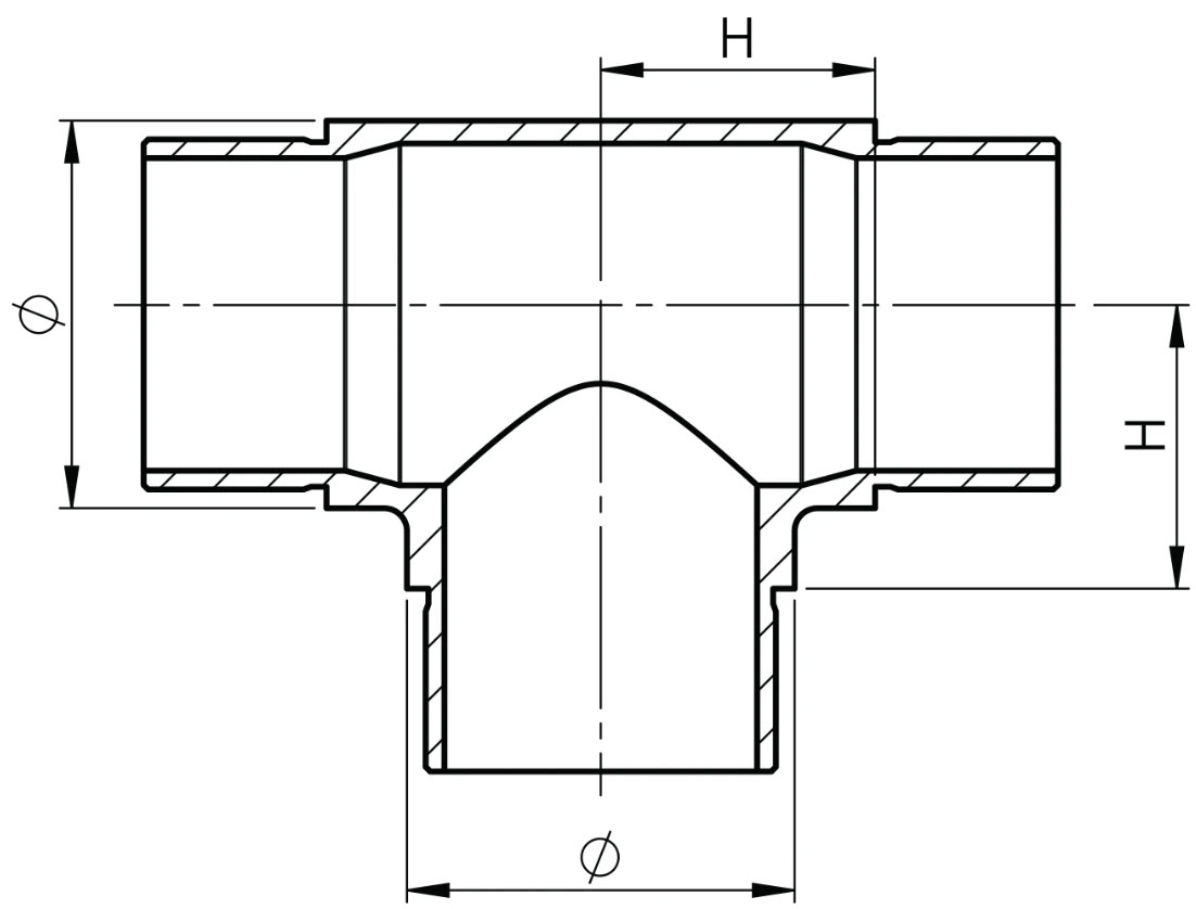 käsipuu ühendus 42.4 mm roostevaba