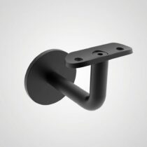 Käsipuu hoidja seinale 42.4mm AISI304 PVD Must