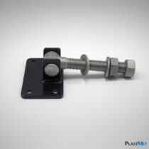 Polthing ankruplaadiga M24 must kuumtsingitud